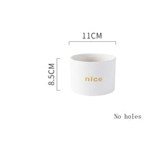 Load image into Gallery viewer, Creative Personality Iron Ceramic Flowerpot