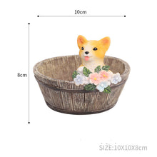 Load image into Gallery viewer, Wooden Basin Resin Ornaments Micro Landscape Garden Decoration