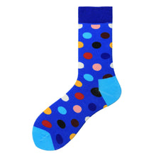 Load image into Gallery viewer, Color Large Version Polka Dot Men's Trendy Socks In Tube Socks