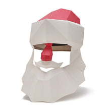 Load image into Gallery viewer, Christmas Supplies Creative Mask Novelty DIY Paper Headgear Headdress