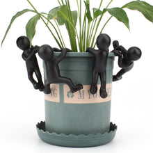 Load image into Gallery viewer, New Fun Kung Fu Climbing Cylinder Flower Pot Decoration Small Ornaments