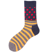 Load image into Gallery viewer, Color Large Version Polka Dot Men's Trendy Socks In Tube Socks