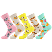 Load image into Gallery viewer, Cartoon Cotton Cat Rabbit Ladies Tube Socks