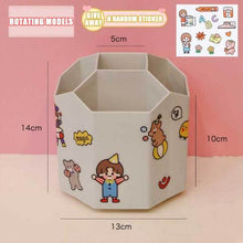 Load image into Gallery viewer, Simple Color Desktop Pen Holder Stationery Receive A Case