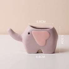 Load image into Gallery viewer, Succulent Ceramic Flower Pot Cute Animal Pot Cactus Decoration