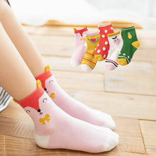 Load image into Gallery viewer, Simple Children's Cartoon Combed Cotton Socks