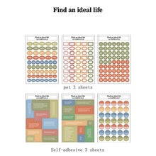 Load image into Gallery viewer, Basic Geometric Dot Decorative Sticker