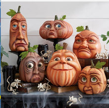 Load image into Gallery viewer, Halloween Six Combination Pumpkin Venue Layout Props Pumpkin Bar Halloween Decoration Garden Decoration