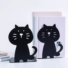 Load image into Gallery viewer, Thickened Stationery Cartoon Metal Desktop Storage Book Holder