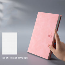 Load image into Gallery viewer, Grid Book Hand Painted Square Grid Book Simple Ins Style