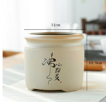 Load image into Gallery viewer, Succulent Flower Pot With Tray Ceramic Medium And Large