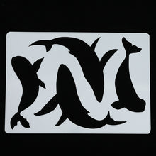 Load image into Gallery viewer, Hollow Painting Template Animal Theme Inkjet Graffiti Template