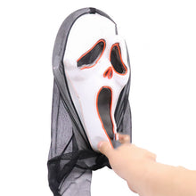 Load image into Gallery viewer, Halloween Scary Skull LED Glowing Screaming Mask