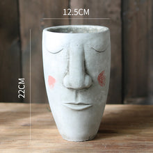 Load image into Gallery viewer, Creative Simple Personality Art Portrait Flower Pot Decoration Ornaments