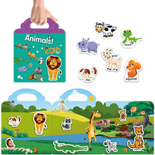 Load image into Gallery viewer, Children's Sticker Book DIY Sticker Dinosaur Animal