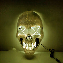 Load image into Gallery viewer, Halloween Skull Glowing Mask Bar Night Horror