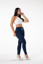 Load image into Gallery viewer, Shascullfites Melody Button Up Jeans Push Up Effect Butt Lifting Jeggings High Waist Jeans Women