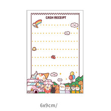 Load image into Gallery viewer, Memo Paper Small Notebook Sticky Notes Creative Cute Cartoon Stationery