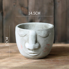 Load image into Gallery viewer, Creative Simple Personality Art Portrait Flower Pot Decoration Ornaments