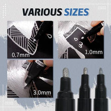 Load image into Gallery viewer, Mirror Pen Reflective Paint Metal Pen Chrome Plated