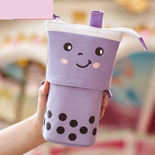 Load image into Gallery viewer, Milk Tea Pencil Girl Primary School Student Pencil Case