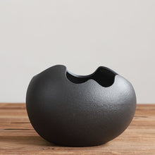 Load image into Gallery viewer, Eggshell Living Room Ceramic Hydroponic Vase Pot Desktop Flower Small And Simple Indoor Green Dill