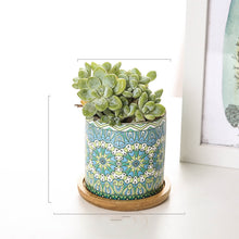 Load image into Gallery viewer, Mandala Succulent Potted Nordic Color Pot