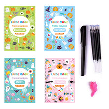 Load image into Gallery viewer, English Version Of The Groove Copybook Christmas Halloween Free Copybook Children Cartoon