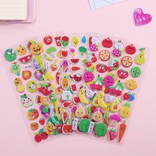 Load image into Gallery viewer, Cartoon Anime Three-dimensional Stickers Puzzle Early Education Kindergarten Reward Bubble Stickers