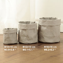 Load image into Gallery viewer, Cement Cloth Bag Flowerpot Cowhide Bag Simple