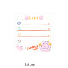 Load image into Gallery viewer, Memo Paper Small Notebook Sticky Notes Creative Cute Cartoon Stationery