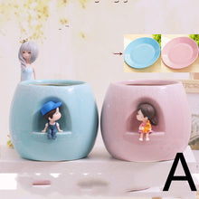 Load image into Gallery viewer, Cartoon Ceramic Flower Pot Small Animal Character