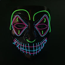 Load image into Gallery viewer, Halloween Led Mask Atmosphere Cheering Props