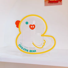 Load image into Gallery viewer, Creative Cartoon Student Desktop Pen Holder Office Stationery Cosmetics Transparent Storage Tube