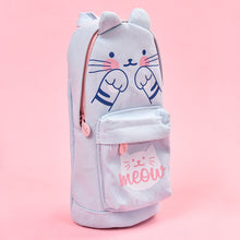 Load image into Gallery viewer, Cute Schoolbag Pen Large Capacity Stationery Bag