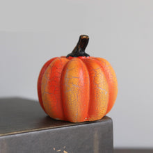Load image into Gallery viewer, New Halloween Pumpkin Lantern Simulation Pumpkin LED Candle Lamp Resin Luminous Pumpkin
