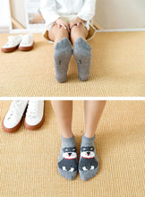 Load image into Gallery viewer, Cartoon Cat And Dog Pattern Personalized Cotton Socks