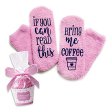 Load image into Gallery viewer, Casual Women's Letter Printed Coral Fleece Cake Socks