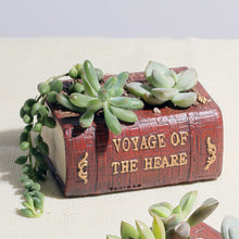 Load image into Gallery viewer, Vintage Literature Book Resin Succulent Plant Pot