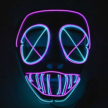 Load image into Gallery viewer, Easter Halloween Haunted House Funny Glowing Mask Face Mask