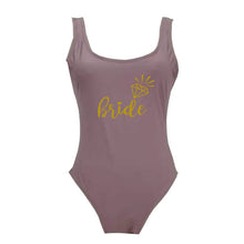 Load image into Gallery viewer, Shou One-piece Swimsuit, Simple And Sexy Backless