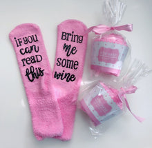 Load image into Gallery viewer, Casual Women's Letter Printed Coral Fleece Cake Socks