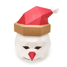 Load image into Gallery viewer, Christmas Supplies Creative Mask Novelty DIY Paper Headgear Headdress