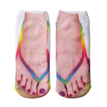 Load image into Gallery viewer, 3D Boat Socks 3D Printing Flip-Flop Socks