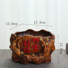 Load image into Gallery viewer, Retro Fortune Tree Ceramic Flower Pot Desktop Pendulum