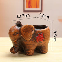Load image into Gallery viewer, Retro Fortune Tree Ceramic Flower Pot Desktop Pendulum
