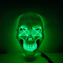 Load image into Gallery viewer, Halloween Skull Glowing Mask Bar Night Horror

