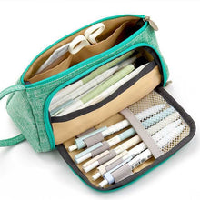 Load image into Gallery viewer, Simple Canvas Stationery Bag
