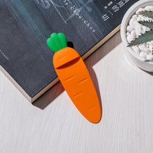 Load image into Gallery viewer, Creative Cute Silicone Carrot Bookmark
