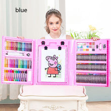 Load image into Gallery viewer, Double Panel Easel Version Watercolor Pen Set Brush Crayon Oil Pastel
